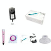 Hand-held 3D Printing Pen, AU Plug (Pink)