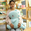 30-60CM Dinosaur Plush Toys Cute Stuffed Soft Animal Doll for Baby Kids Cartoon Toy Classic Gift(pink)