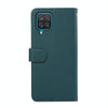 For Samsung Galaxy A12 ABEEL Delicate Texture Splicing RFID Leather Phone Case(Green)