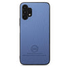 For Samsung Galaxy A32 5G Twill Fabric Leather Skin Back Phone Case(Blue)