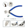 HSD HS-F45 Oblique Angle 45 Degree Chrome Vanadium Steel Forging Plastic Model Plier