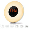 Multi-function Led Touch Intelligent Wake-up Light Alarm Clock with FM Radio