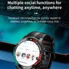 LOKMAT APPLLP 1.43-inch 2G + 32G Android SIM Card 4G Full Network WiFi Smart Watch(Black)