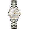 BINBOND B5552 Luminous Multifunctional Business Calendar Quartz Watch(Female-Inter-gold-White)