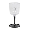 COOL CAMP CF-523 Removable Portable Outdoor Camping Wine Glass Shatterproof Resin Collapsible Champagne Cup(Black)