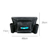 Car Seat Storage Net Pocket Car Storage Bag Multi-Function Suspended Storage Bag, Colour: Simple Black White Line