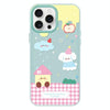For iPhone 12 Pro Max Skin Feeling Jelly TPU Hybrid PC Phone Case(Weather Light Green)
