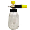 High Pressure Cleaning Machine 1/4 Quick Plug-In Joint Transparent Foam PA Pot(Foam Pot+Joint)