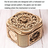 Wooden Puzzle Toy 3D Puzzle Assembly Box DIY Gift Desktop Ornaments, Style: Jewelry Box