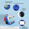 Kindergarten Schoolbag Cartoon Car Plush Backpack Children Cute Shoulder Bag(Jeep)