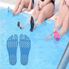 Invisible Anti-slip Summer Beach Sandals Insole Size: XL, Length: 27 cm(Blue)