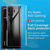 For Xiaomi Redmi K40 Gaming 2 PCS IMAK 0.15mm Curved Full Screen Protector Hydrogel Film Back Protector
