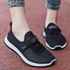 Spring Elderly Shoes Cloth Shoes Non-slip Soft Sole Walking Shoes, Size: 36( Black)