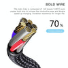 Yesido CA97 2.4A USB to 8 Pin Charging Cable with Indicator Light, Length: 1.2m