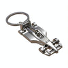 F1 Racing Car Keychain Portable Bag Decoration Pendant, Style: X-034 Half Wheel Solid