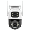 QX101 6MP Dual WiFi Security Camera System, Night Vision (UK Plug)
