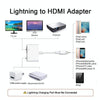 E-Gin-LTH-002 8 Pin Digital AV to HDMI Adapter + USB Charging Port for VGA 1080P HD TV Display Screen Device