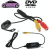 Waterproof Wireless Butterfly DVD Rear View Camera With Scaleplate , Support Installed in Car DVD Navigator or Car Monitor , Wide Viewing Angle: 170 degree (WX003)(Black)