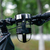 Outdoor Anti Shake Bicycle Water Bottle Holder Cycling Cup Carrier(Black Net+White Holder)