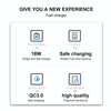 WK WP-U57 18W Speed QC3.0 Fast Charger + USB to Type-C / USB-C Data Cable, Plug Type:US Plug