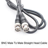 1.5m BNC Male to Male Coaxial Cable - 48 Braid Shielded