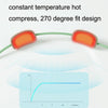 Home Electric Smart Cervical Spine Pulse Massager, Style: Heating Model(Blue)