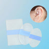 20pcs /Pack Oval Small PU Film Silicone Gel Waterproof Breathable Ear Patch