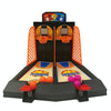 2 PCS Double Battle Basketball Toys Children Finger Catapult Basketball Court Desktop Shooting Parent-Child Game