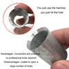 2sets 25mm Car Floor Mat Special Electric Drill Punch Accessories
