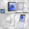 For Samsung Galaxy Z Flip5 Hinge MagSafe PC Full Coverage Phone Case(Transparent)