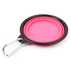 Collapsible Silicone Pet Bowl, 13cm, Portable Travel Dog/Cat Bowl (Random Colour)