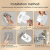 Wall-Mounted No-Drill Camera Shelf, White