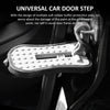 Multi-functional Car Door Sill Step Pedals Pads with Safety Hammer(Green)