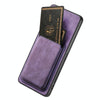 For Samsung Galaxy A26 5G Retro Leather Card Bag Magnetic Phone Case(Purple)