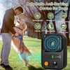 Ultrasonic Anti Barking Device - Colour Screen, Rechargeable, Waterproof (Black)