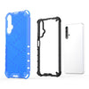 For Huawei Nova 5T Shockproof Honeycomb PC + TPU Case(White)