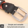 Dandali Ladies Pin Buckle Treadle Belt Versatile Jeans Waistband, Length: 110cm(Brown)