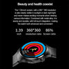 TK25 1.39-inch IP67 Waterproof Sports Health Monitoring Smart Bluetooth Calling Watch(Blue Silicone)