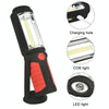 PR5W-1 5W COB+1W F8 IP43 Waterproof White Light LED Torch Work Light , 400 LM Multi-function USB Charging Portable Emergency Work Stand Light with Magnetic & 360 Degrees Swivel Hook(Red)