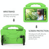 For Galaxy Tab A 7.0 T280/T285 EVA Material Children Flat Anti Falling Cover Protective Shell With Thumb Bracket(Green)