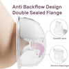LCD Screen Smart Large Capacity Portable USB Charging Wearable Massage Breast Pump(S32)