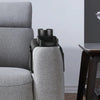 Upgrade Couch Cup Holder Tray Silicone Anti-Slip Sofa Armrest Tray(53 x 32 cm)