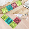 Slow Feeder Dog Bowl & Lick Mat Set - Red/Blue/Green - 4 Pcs