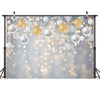 2.1m X 1.5m Christmas Ball Snowflake Party Decorative Photography Background