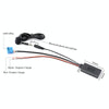 Car AUX Bluetooth Audio Cable Wiring Harness for Mercedes-Benz