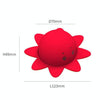 Double Expression Flip Dolls Octopus Silicone Unzip Toys, Height: 4.9cm(Red)