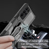 For Samsung Galaxy S24 Ultra 5G Armor Warrior Shockproof PC + TPU Phone Case(Grey)