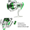 YUMOSHI GL Series Fishing Lines Spinning Reel, Specification: GL6000 Black