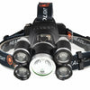 Outdoor Glare Rechargeable LED Headlight High Power Outdoor Lighting Fishing Light, Style: Zoom (No Battery)