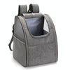 Pet Carrier Backpack, Breathable, Grey, for Cats & Small Dogs